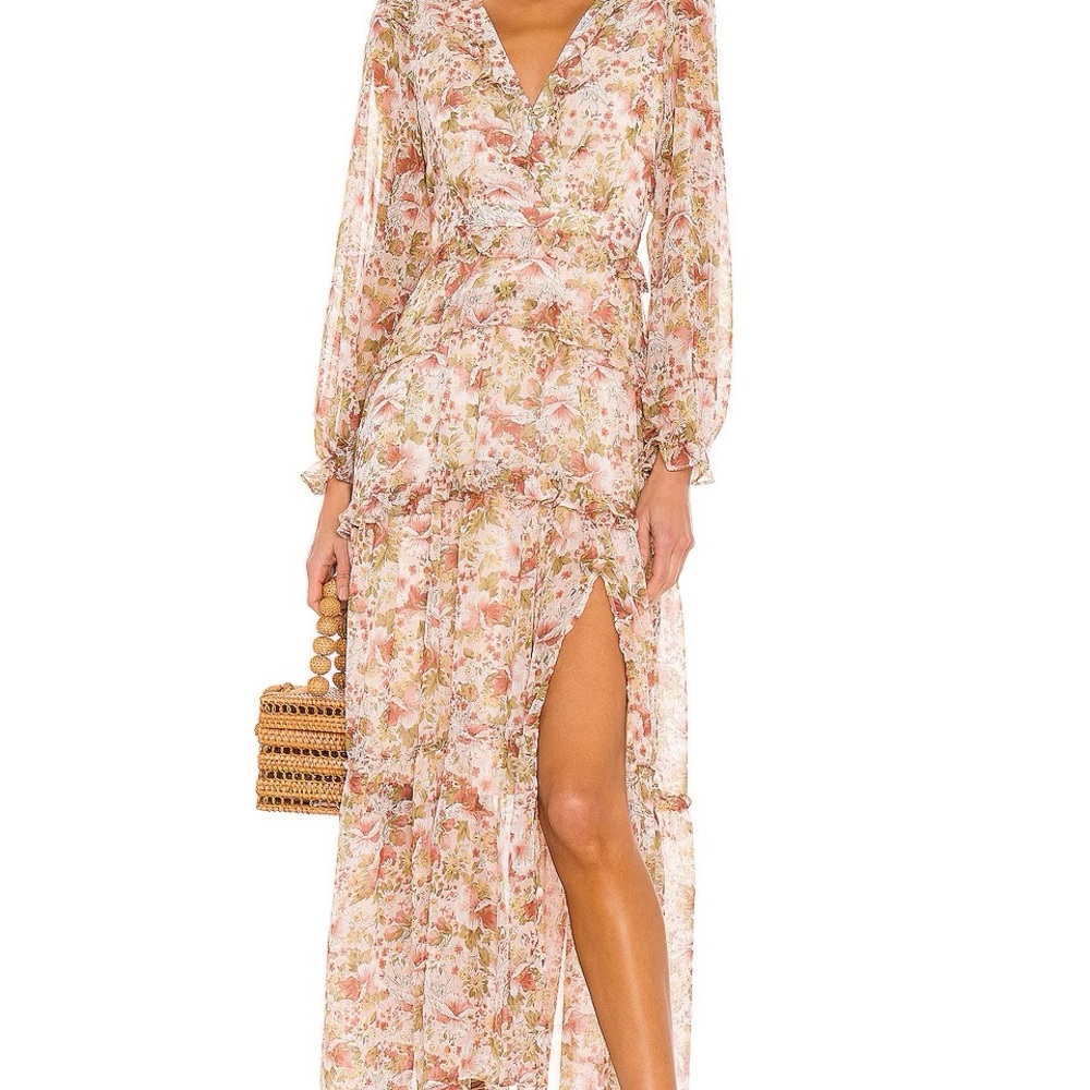 ASTR the Label Fleur Dress - Floral Maxi Dress